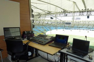 Main-Control-Room im Maracanã Stadion