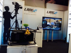 Lang Academy auf der Messe