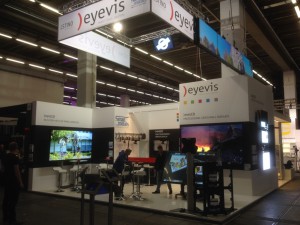 eyevis Stand auf der Prolight+Sound