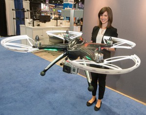 Drone auf der InfoComm