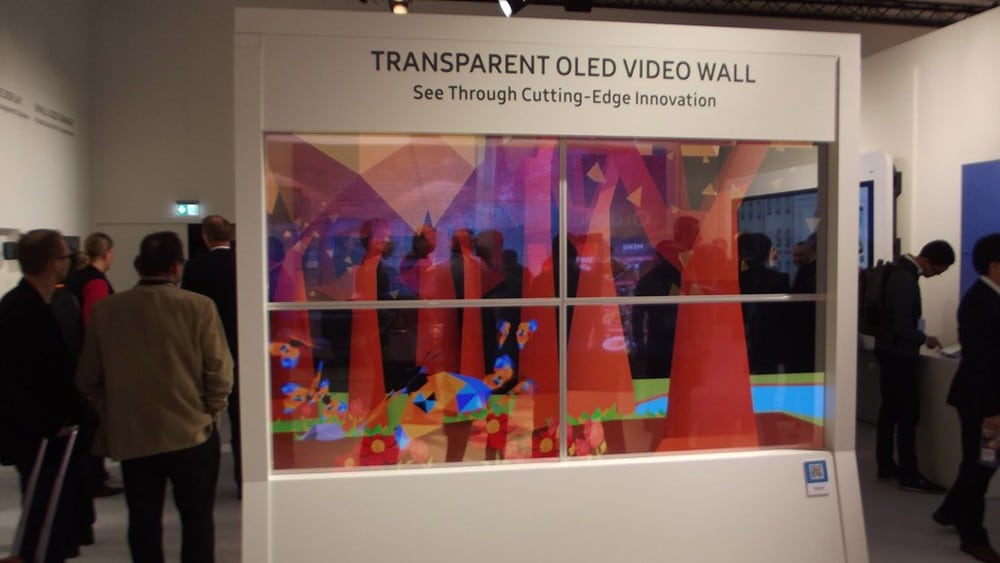 Transparente OLED von Samsung