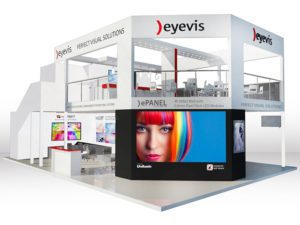 Eyevis auf der ISE