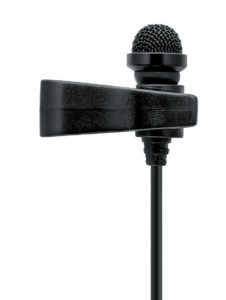 Ansteckmikrofon (Beispiel: Sennheiser Freeport Lavalier)