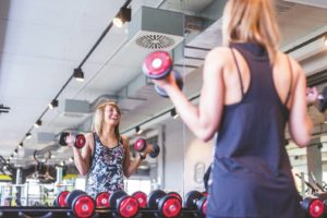 Lichtsteuerungskonzept für Fitnessstudios