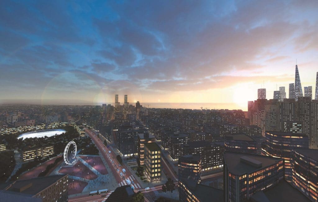 Smart City Vision für das Jahr 2030 von Philips Lighting