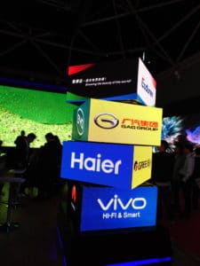 LED auf der ISE 2018