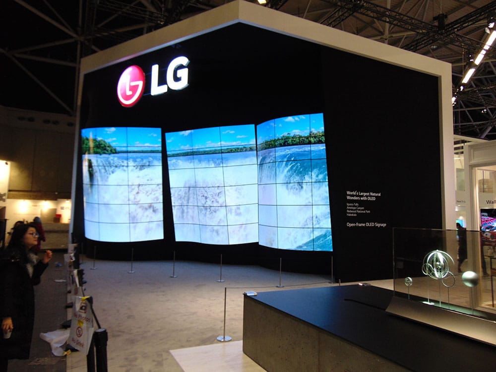 LG auf der ISE 2018: Von OLED bis LED | Professional System