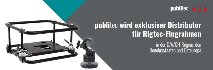 Infobanner: publitec ist Exklusivdistributor für Rigtec