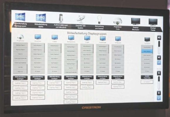 Touchpanel Routing