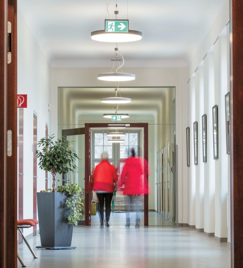 Gesundheitseinrichtungen und Licht