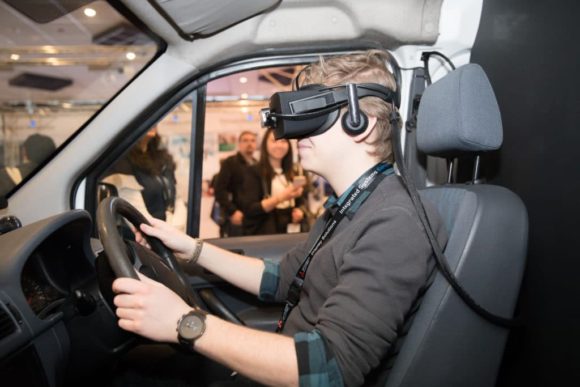 VR Fahrsimulation @ ISE 2018