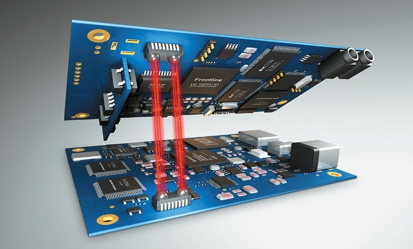 Drahtlose Board-to-Board-Kommunikation 