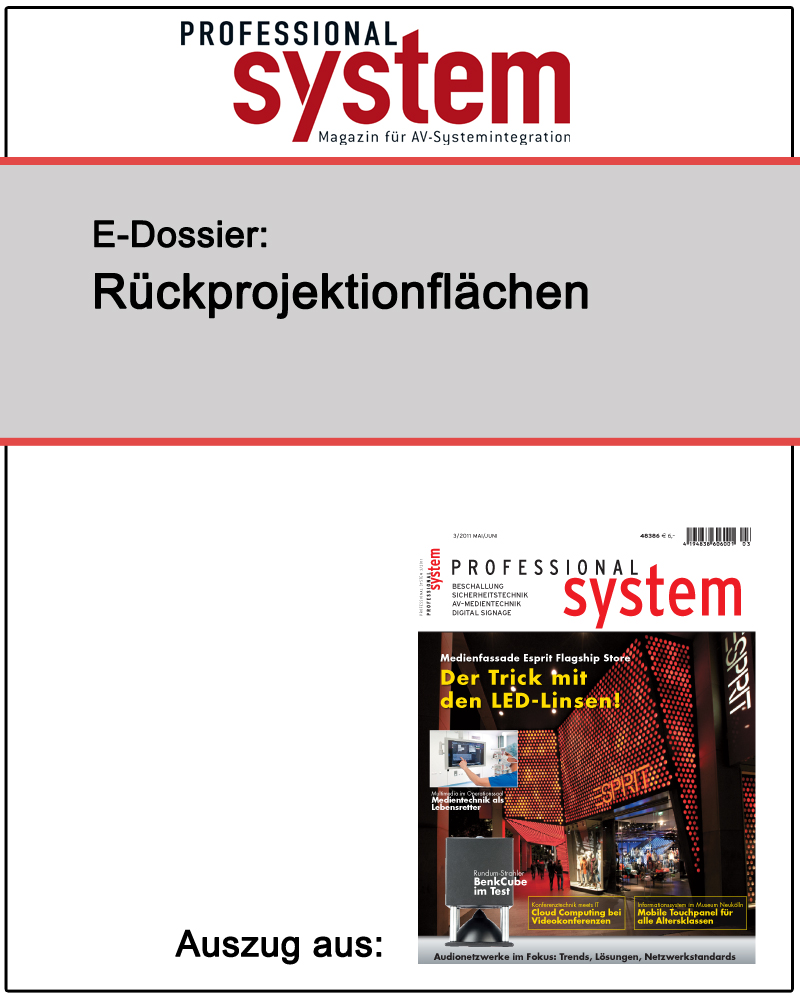 Produkt: Rückprojektion