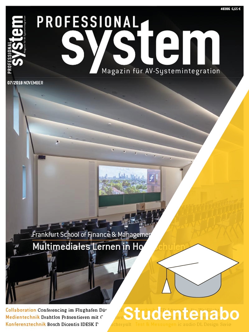 Produkt: PROFESSIONAL SYSTEM Studentenabonnement Print