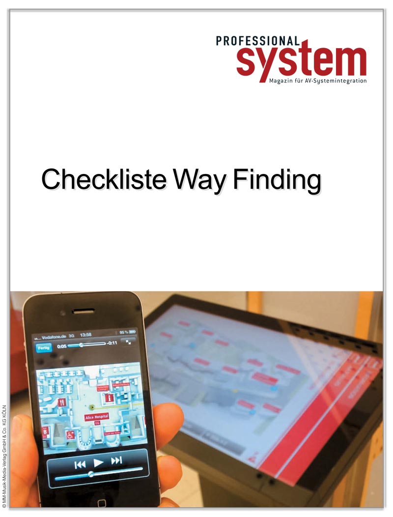 Produkt: Checkliste Way Finding