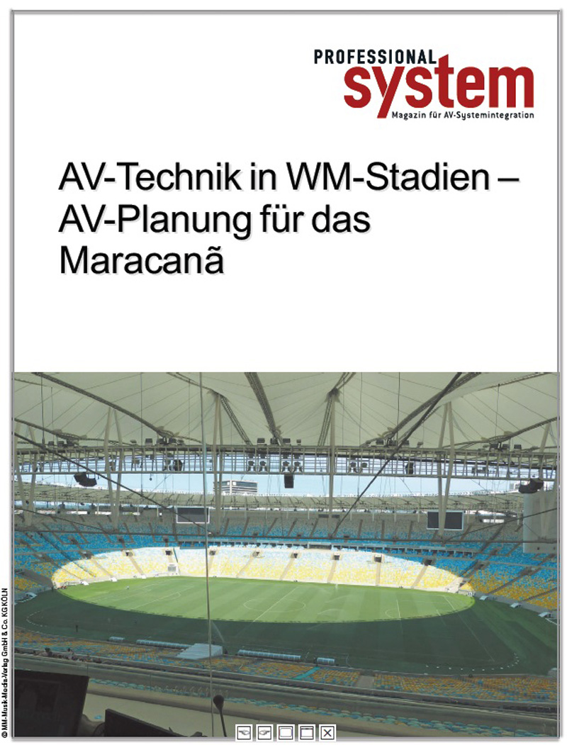 Produkt: Die AV-Planung für das Maracanã