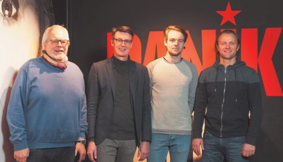 Ottmar Bröckel, Damian Rodgett, Malte Mühlbrandt und Gérald Engler, Digital Reality in der PANIK CITY