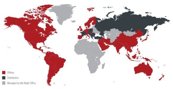 Lightware Produkte sind mittlerweile in mehr als 40 Ländern weltweit erhältlich.