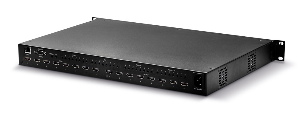 Rückseite des Matrix Switch