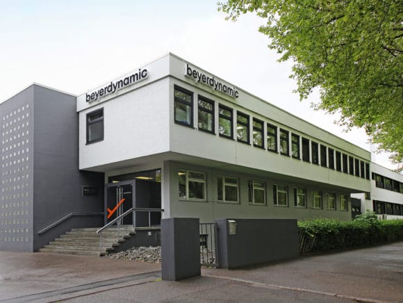 Firmenebäude von beyerdynamic in Heilbronn