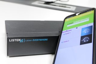 Listen EVERYWHERE Server und Smartphone mit der App