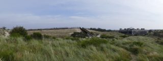 Das Tirpitz Museum „versteckt“ sich unter dem Sand einer naturgeschützten Dünenlandschaft in Blåvand.