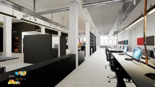 Flexible Architekturvisualisierung für Bürowelten