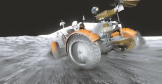 3D-digitalisiertes Mondauto