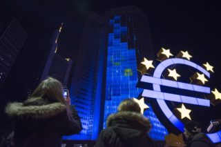 Die Europäische Zentralbank bei der Luminale 2016