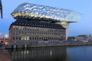 Office Havenhuis Antwerp Belgium Harbor Building