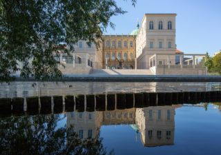 Museum Barberini, Rückansicht an der Alten Fahrt.