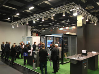 Komtech Messestand auf der Orgatec 2016