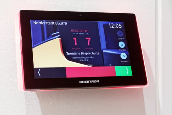 Crestron Türschild