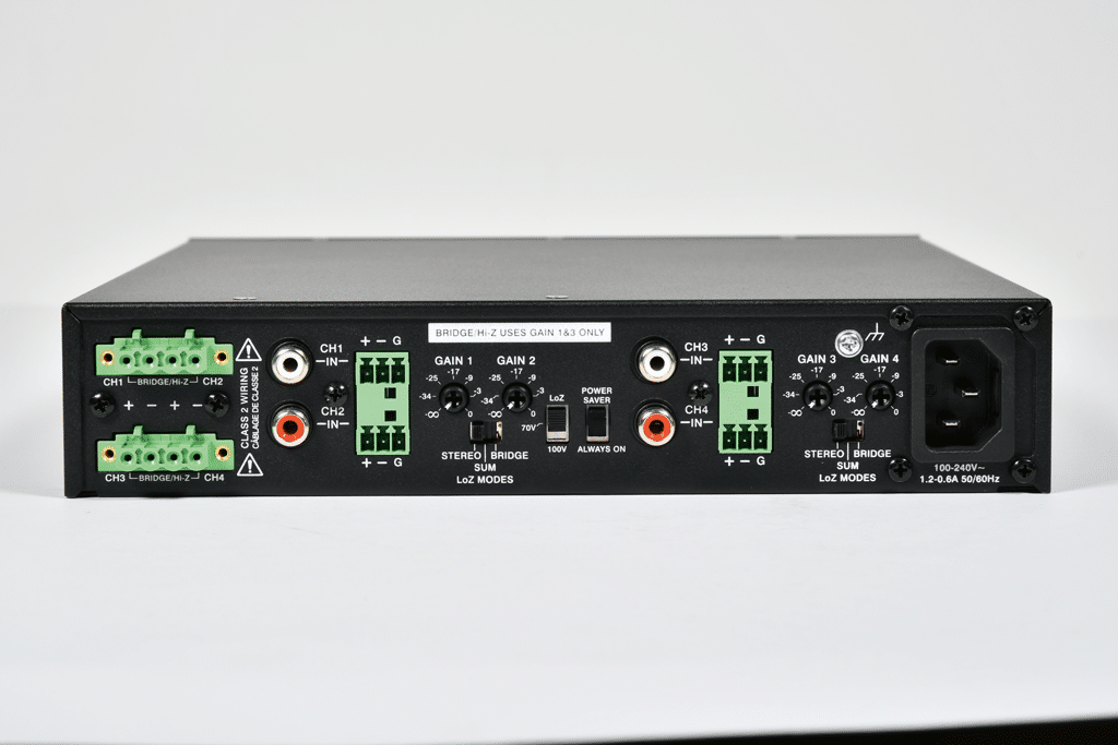 Rückseite des AMP-X300