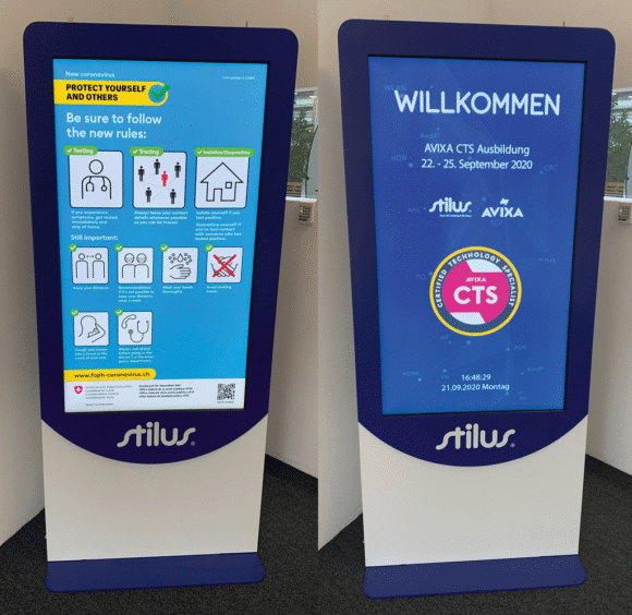 Digital Signage Videostelen