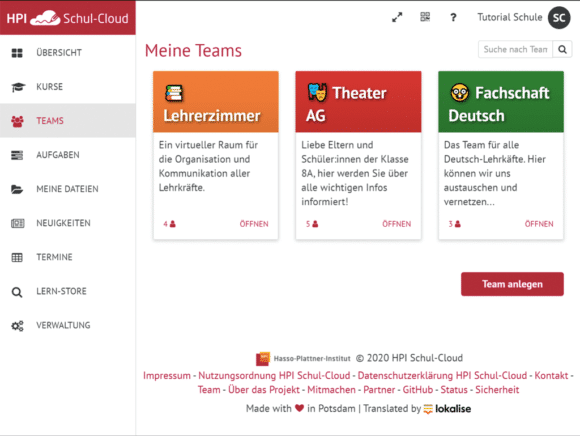 HPI Schul-Cloud