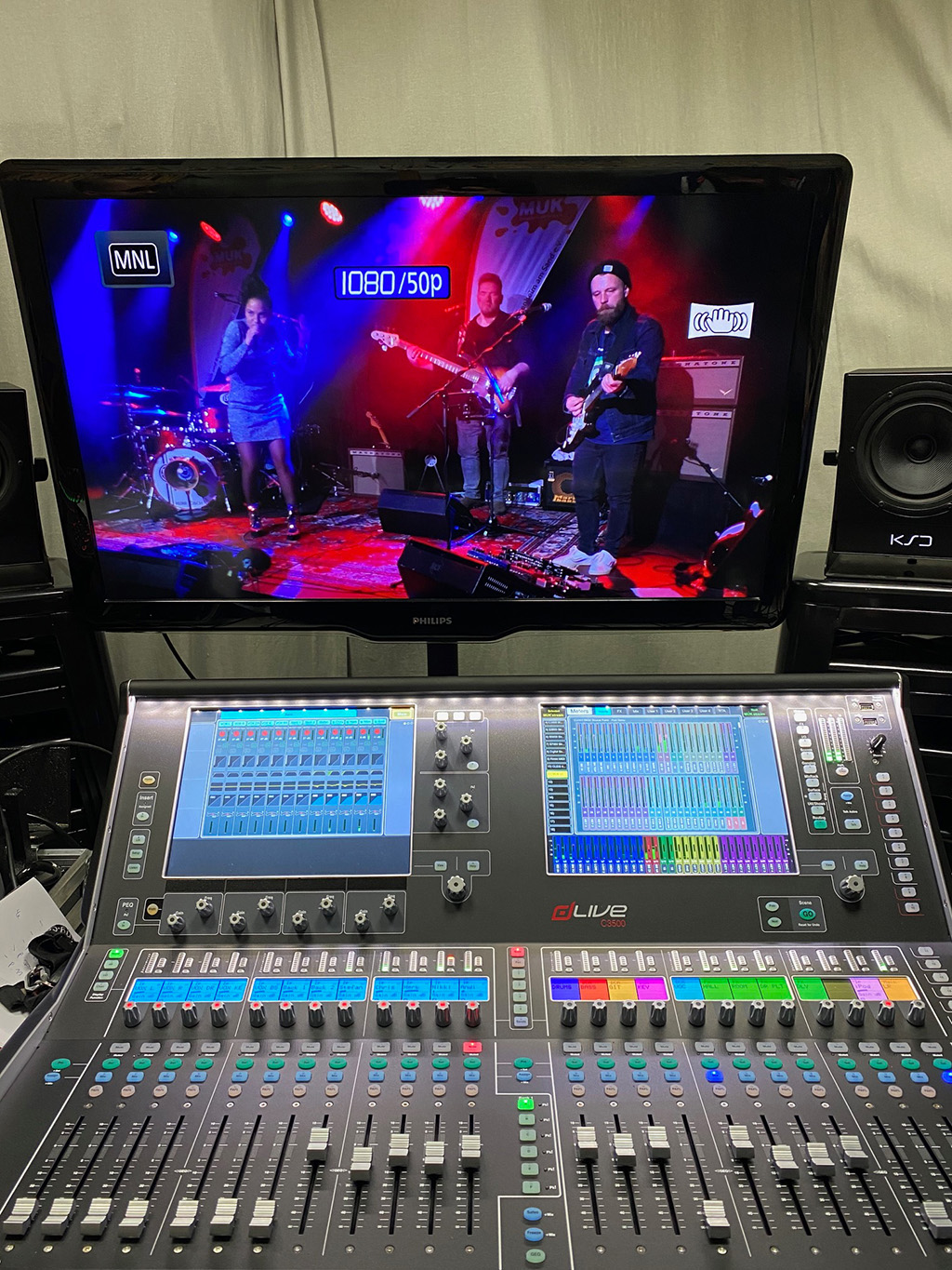Allen&Heath dLive Gleis4 Frankenthal