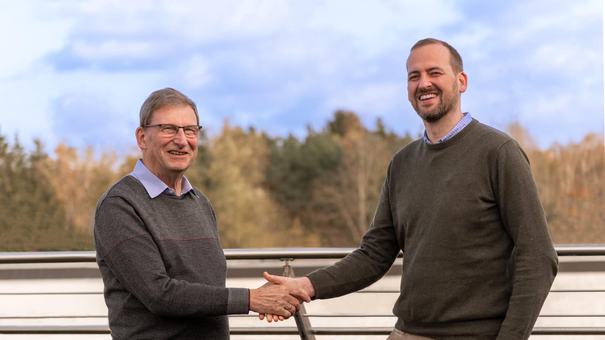 Klemens Jakob (l.) und Daniel Haasbach