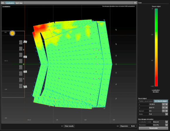 En-Scene Simulation Tool von d&b | Professional System