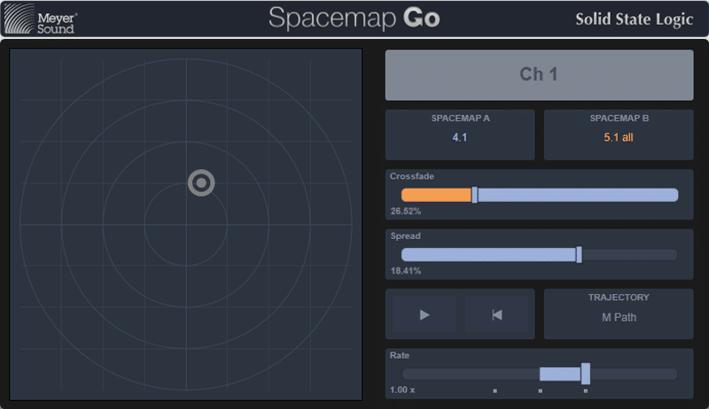 Screenshot Spacemap Go