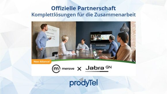 Jabra und Mersive Partnerschaft Banner