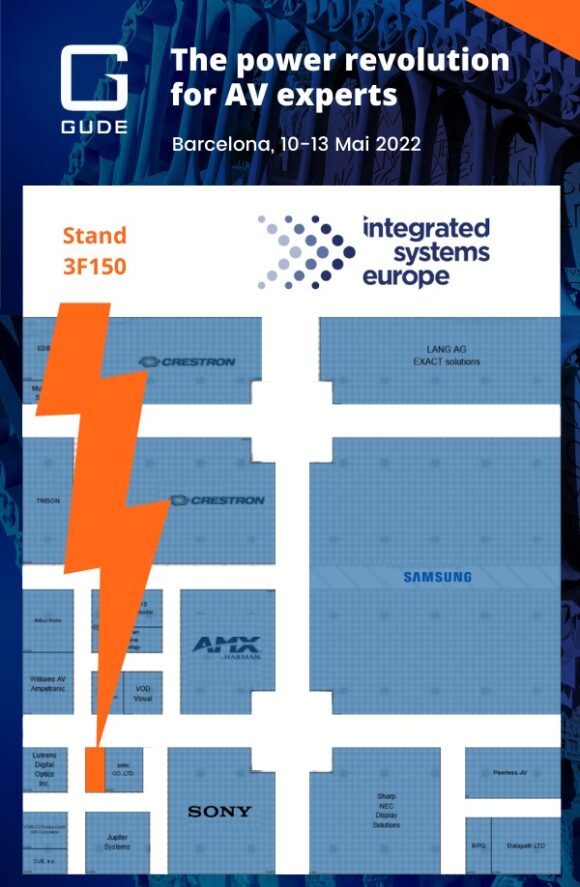 Gude ISE 2022 Standplan