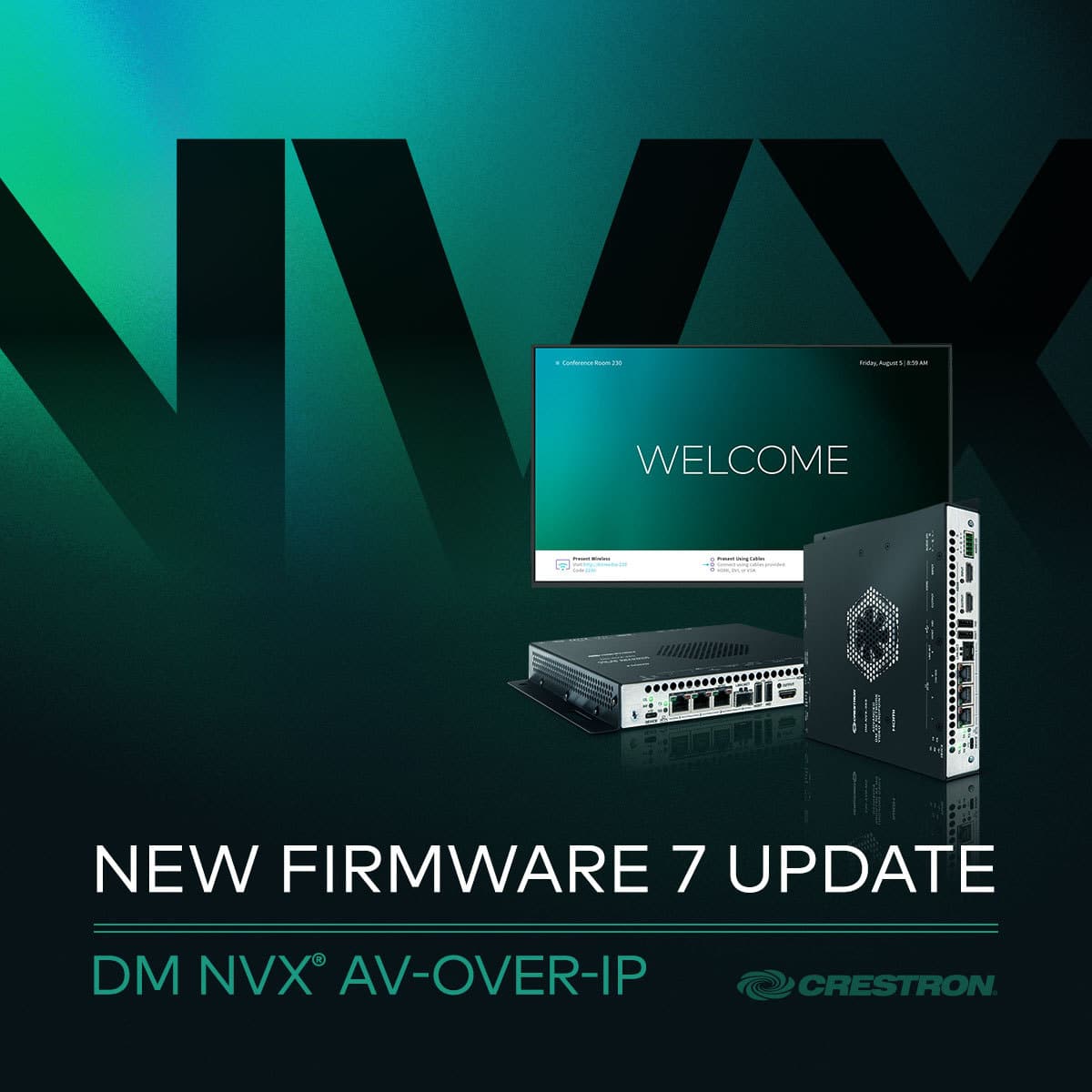 Die neuen Crestron DM NVX Firmware-Erweiterungen | Professional System