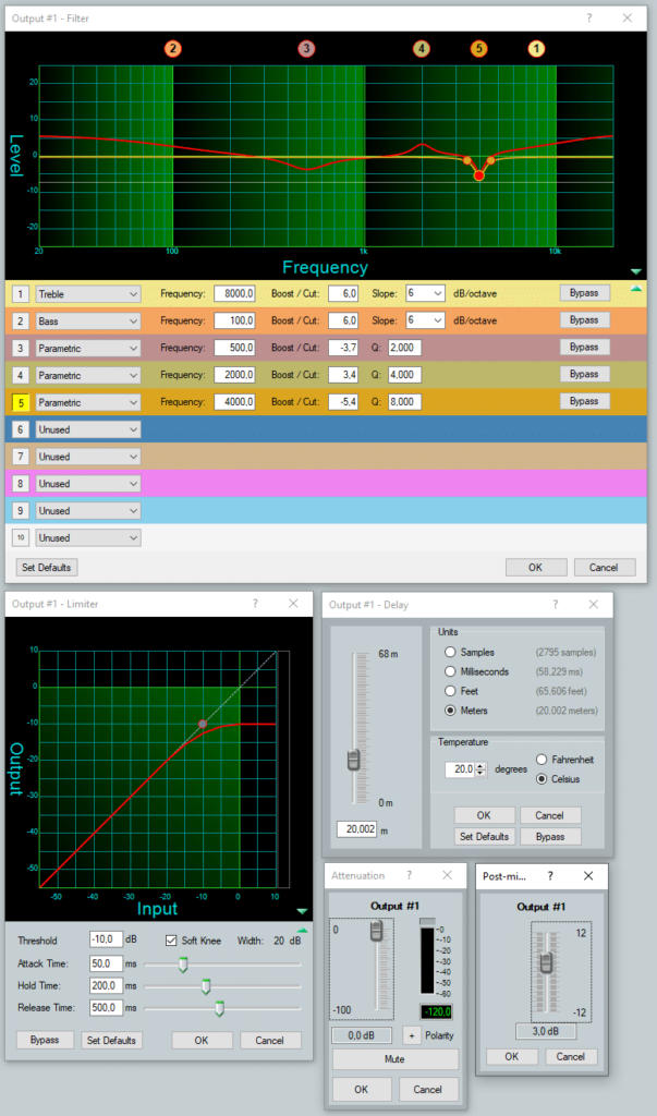 DMP 128 Plus C V AT User-Interfaces 