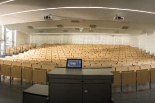 Hörsaal der Uni Bamberg