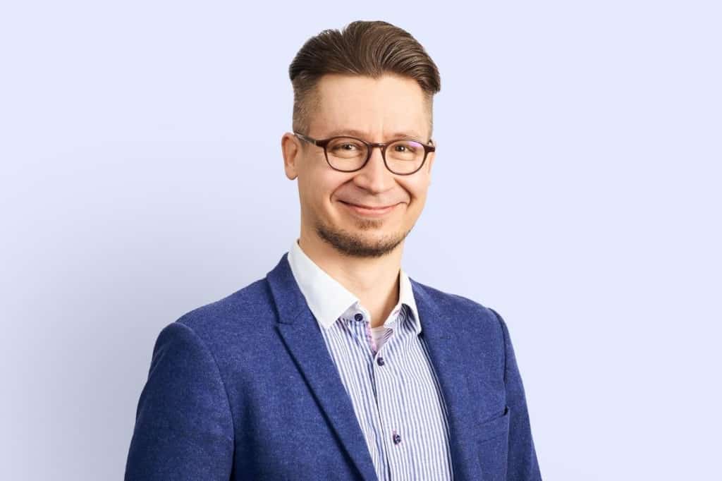 Porträt von Simo Salmensuu, CEO von Miradore