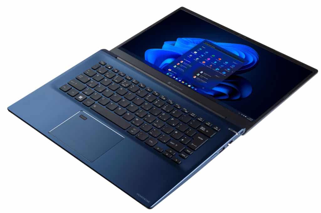 Dynabook Portégé X40-K 180 Grad aufgeklappt