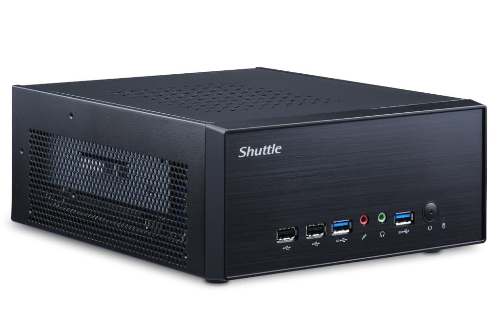 Shuttle XPC Barebone XH510G2 seitlich links