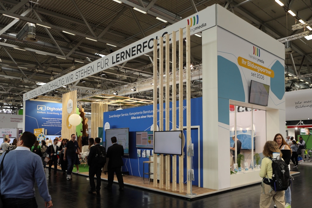 Heinekingmedia-Stand auf der Didacta
