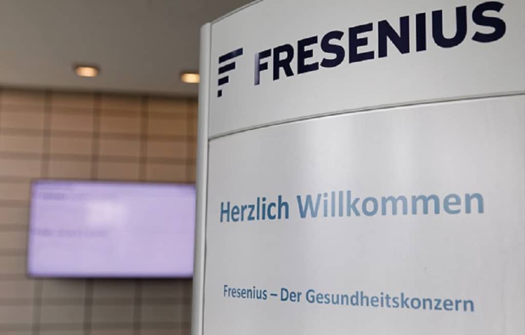 Welcome Display im Fresenius Forum in Bad Homburg